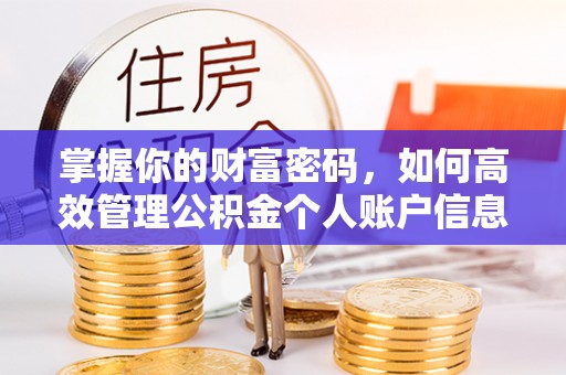 安平掌握你的财富密码，如何高效管理公积金个人账户信息
