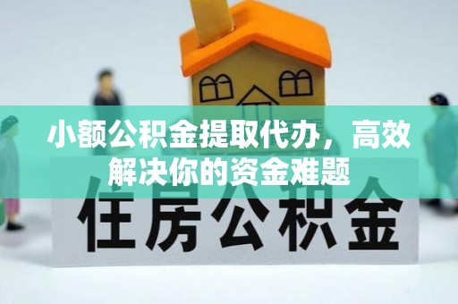安平小额公积金提取代办，高效解决你的资金难题
