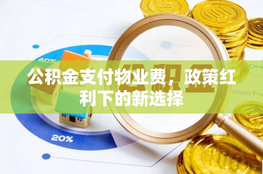 安平公积金支付物业费，政策红利下的新选择