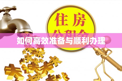 安平如何高效准备与顺利办理
