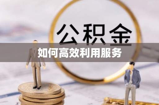 安平如何高效利用服务