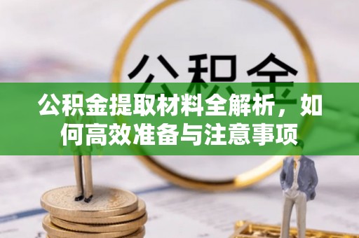 安平公积金提取材料全解析，如何高效准备与注意事项