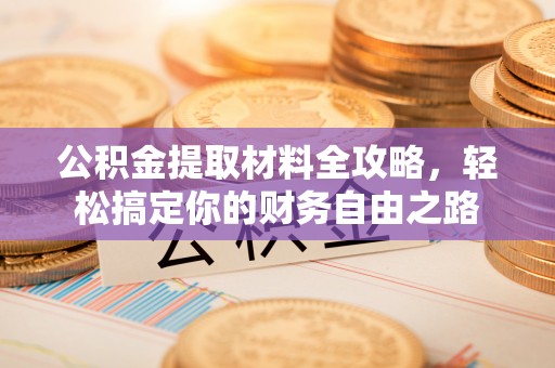 安平公积金提取材料全攻略，轻松搞定你的财务自由之路