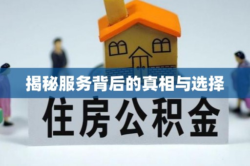 安平揭秘服务背后的真相与选择