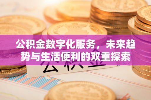安平公积金数字化服务，未来趋势与生活便利的双重探索
