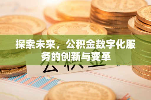 安平探索未来，公积金数字化服务的创新与变革