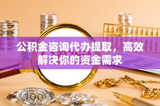 安平公积金咨询代办提取，高效解决你的资金需求