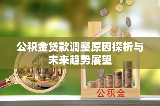 安平公积金贷款调整原因探析与未来趋势展望