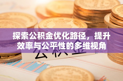 安平探索公积金优化路径，提升效率与公平性的多维视角