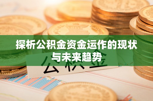 安平探析公积金资金运作的现状与未来趋势